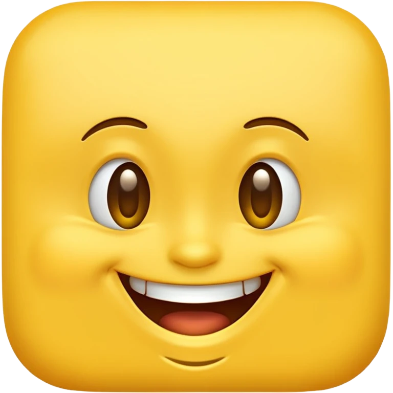 Grinning face emoji