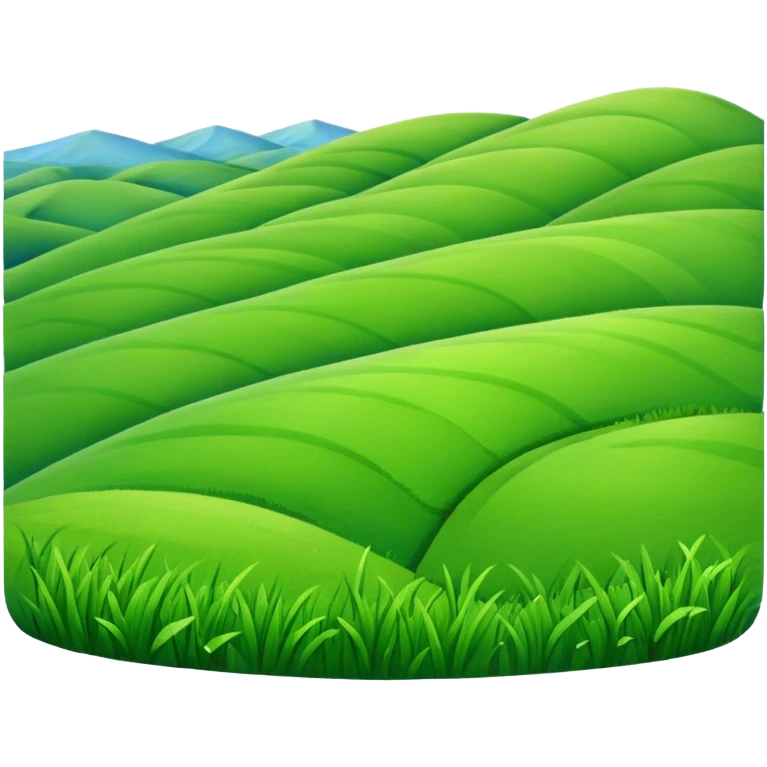 up view grass landskape emoji