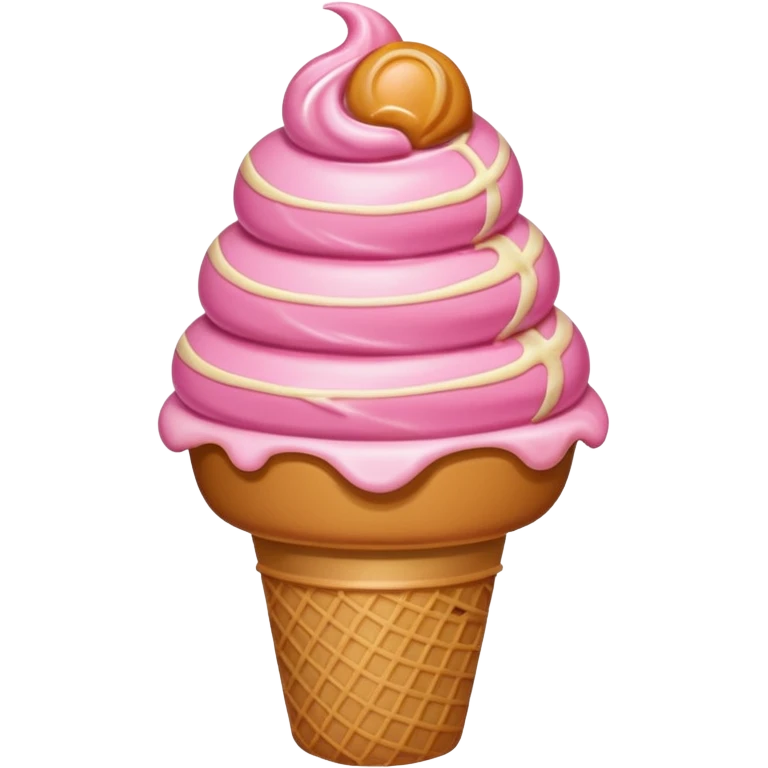 pink meet carame  emoji