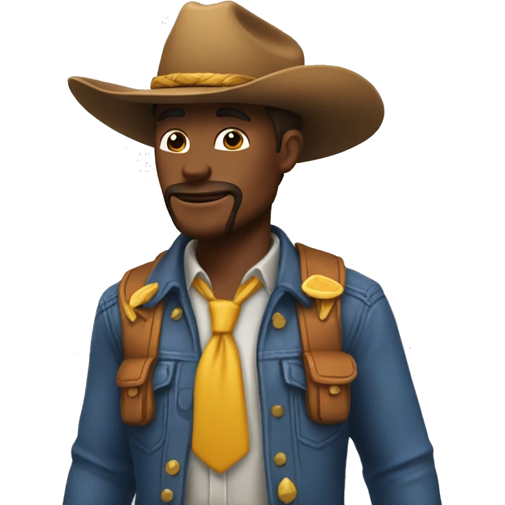Nuggets avec un chapeau de cow-boy  emoji