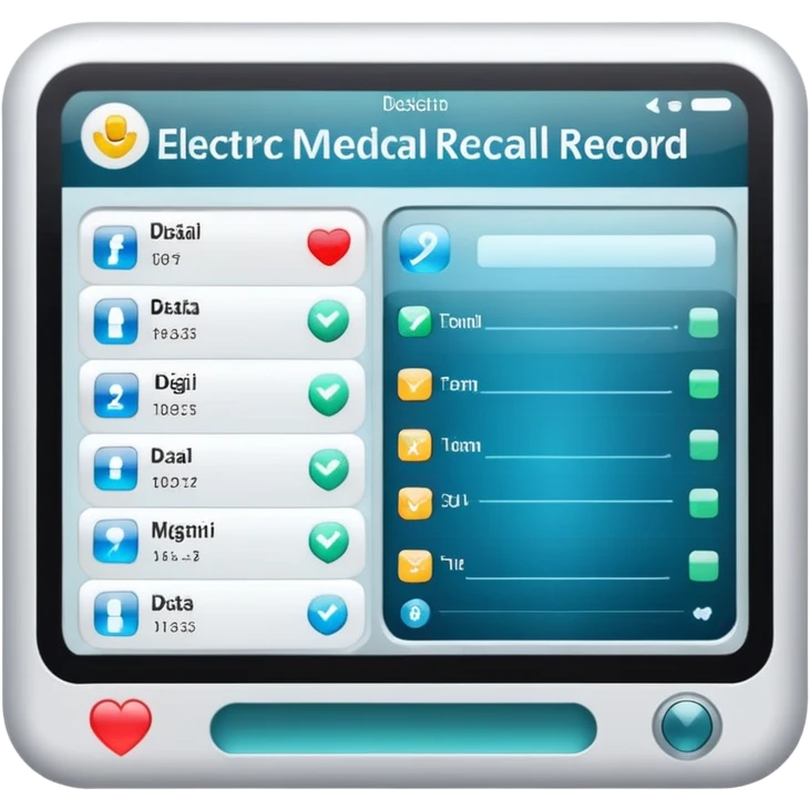 electronic medical record emoji
