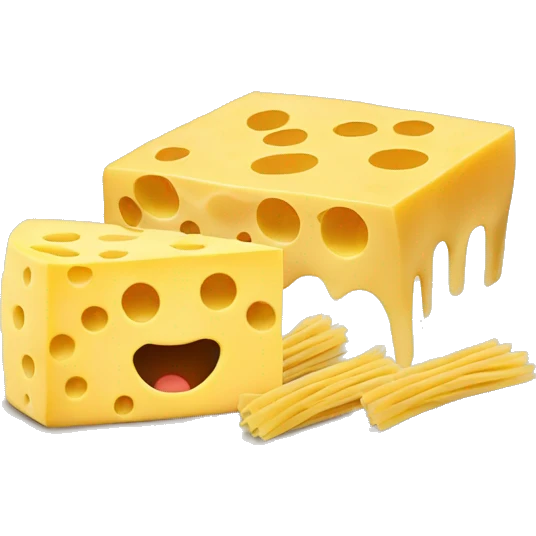 cheese and bazil pasta emoji