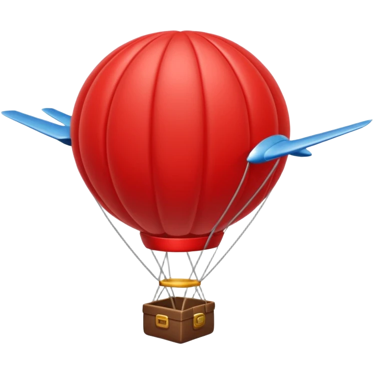 Globo aerostático  emoji