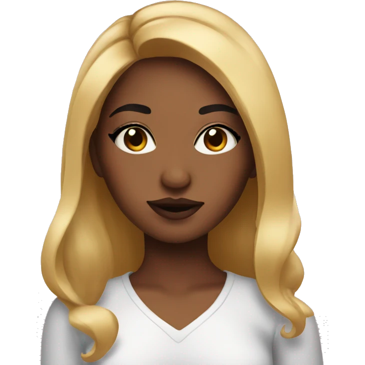 Girls wearing makeup  emoji