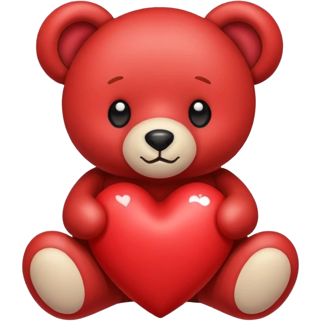 Teddy Heart emoji