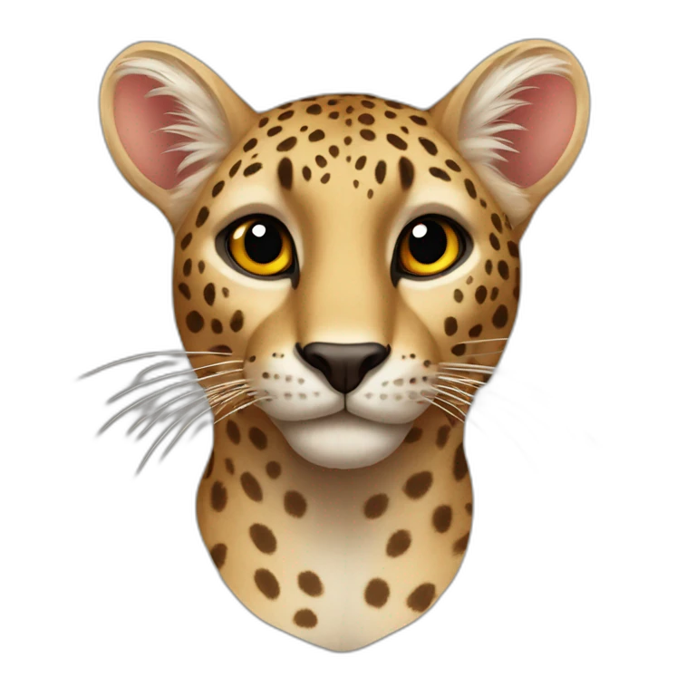Léopard kangourou emoji