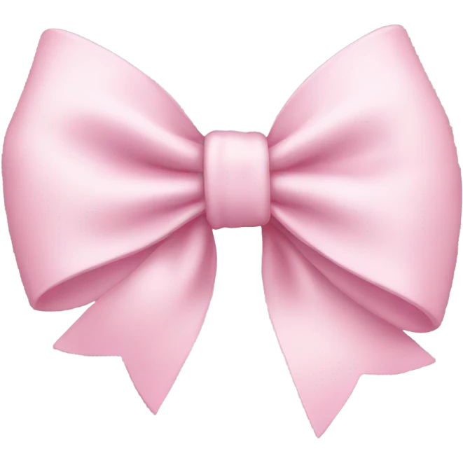 Light Pink Bow emoji