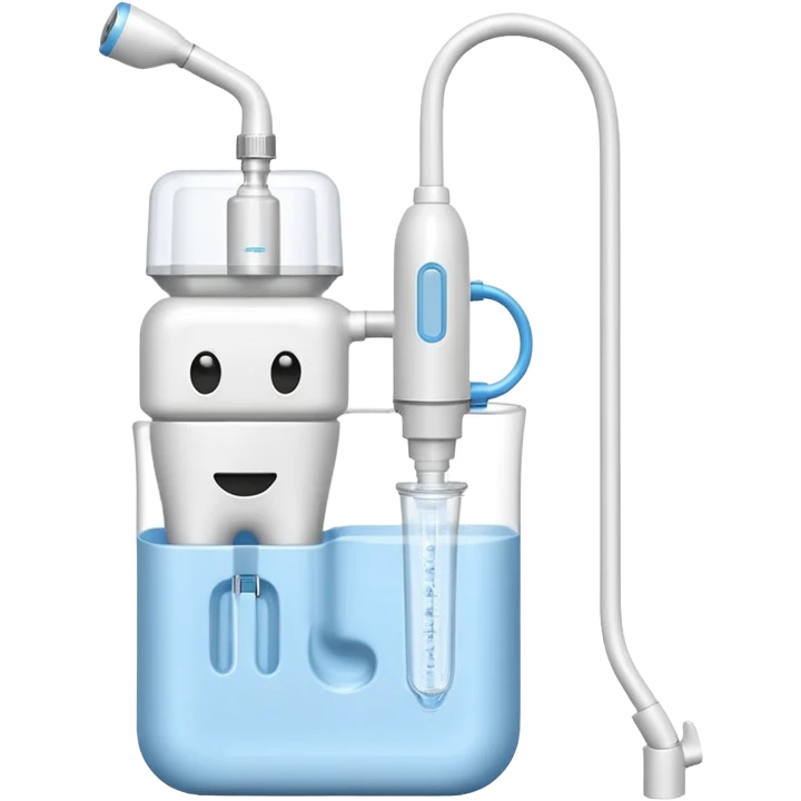 Dental irrigator emoji