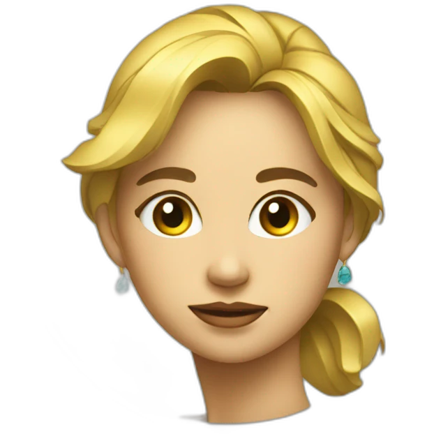 5 peso coin in a face of woman emoji