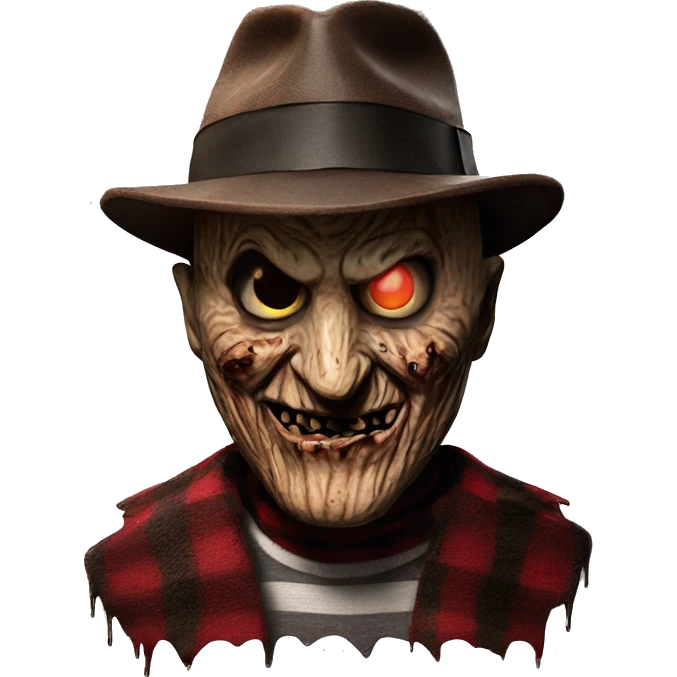 scary freddy krueger emoji
