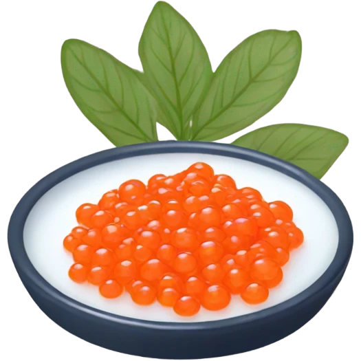 Salmon roe emoji