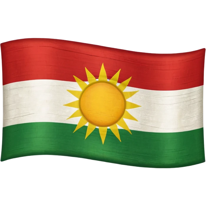 Kurdistan flag emoji