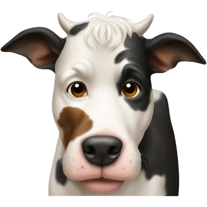 dog cow emoji