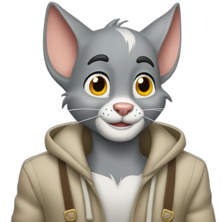 Tom and jerry emoji