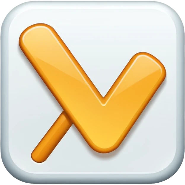 галочка как в тик токе emoji