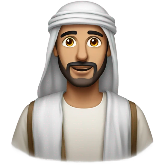 Arab man emoji