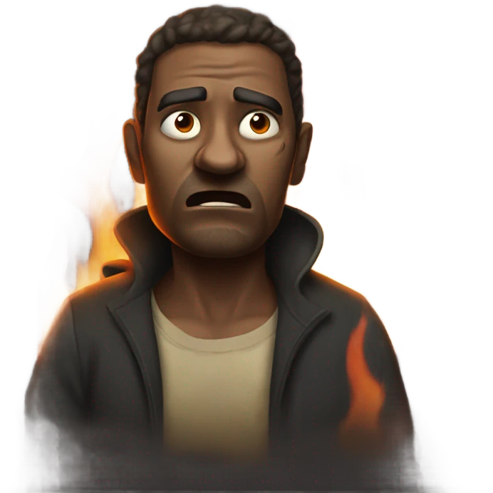man in hell emoji