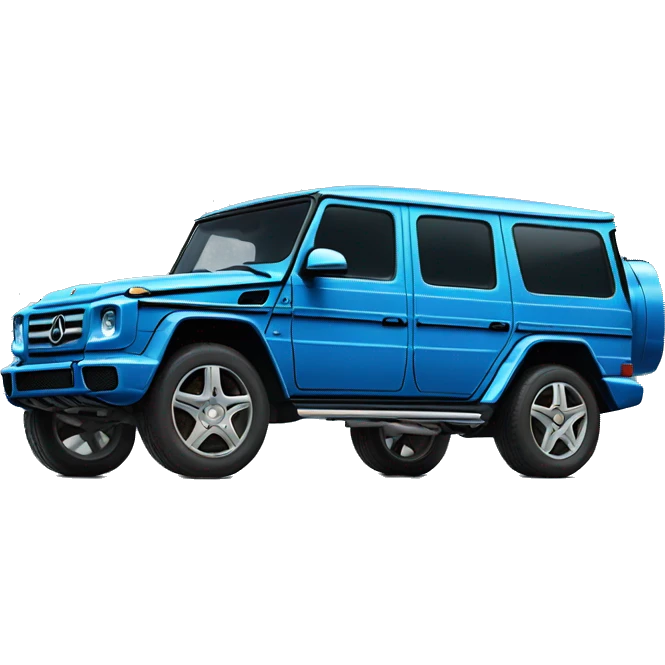 Blue G wagon emoji