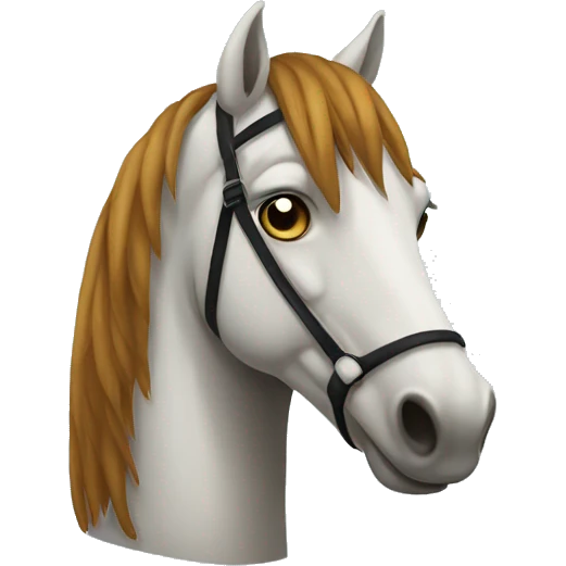 Cheval malade emoji