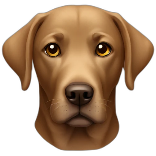 labrador front emoji