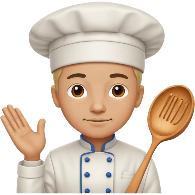 Cool looking chef emoji