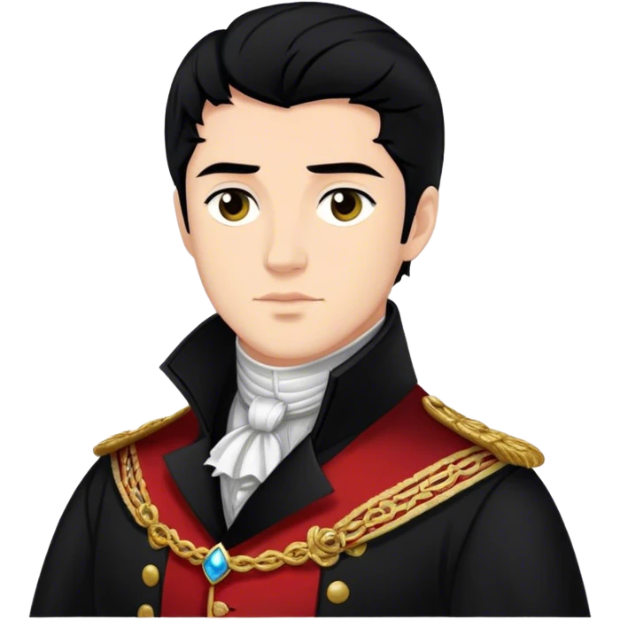 lord anthony bridgerton black hair  emoji