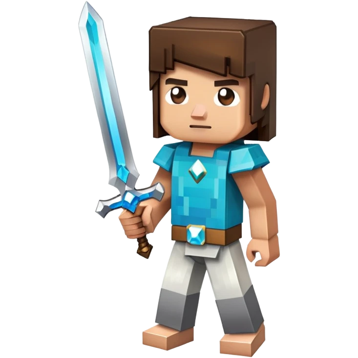 Make minecraft person WITH HAND emoji