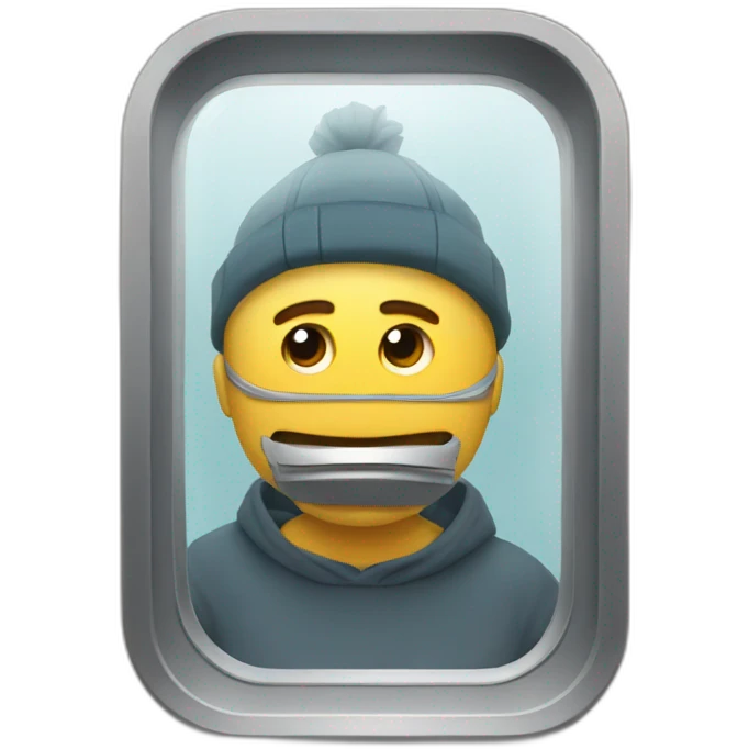 Emojie en train de reflechir emoji