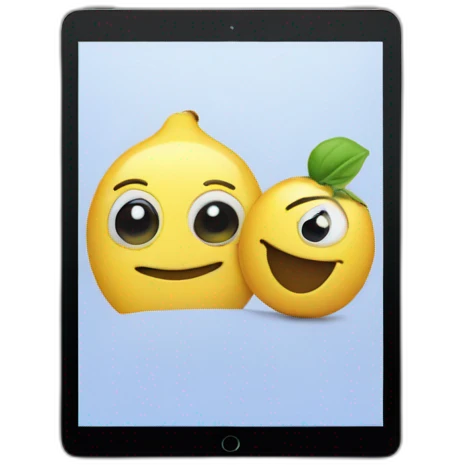 ipad and ipencil  emoji