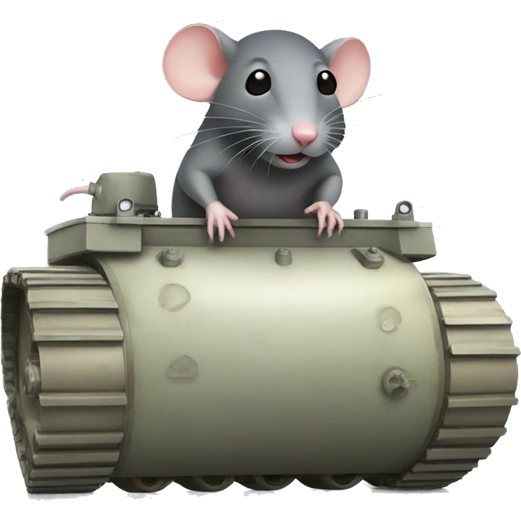 RAT IN TANK emoji