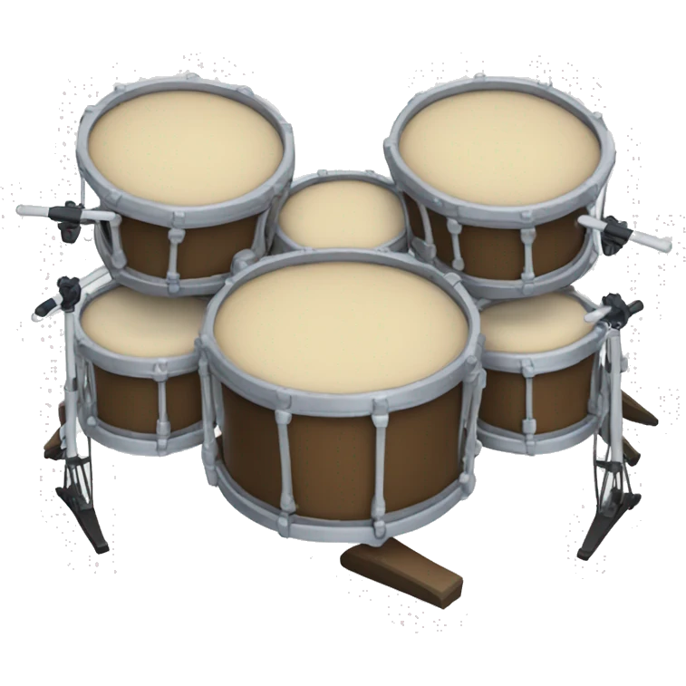 Quad drums emoji