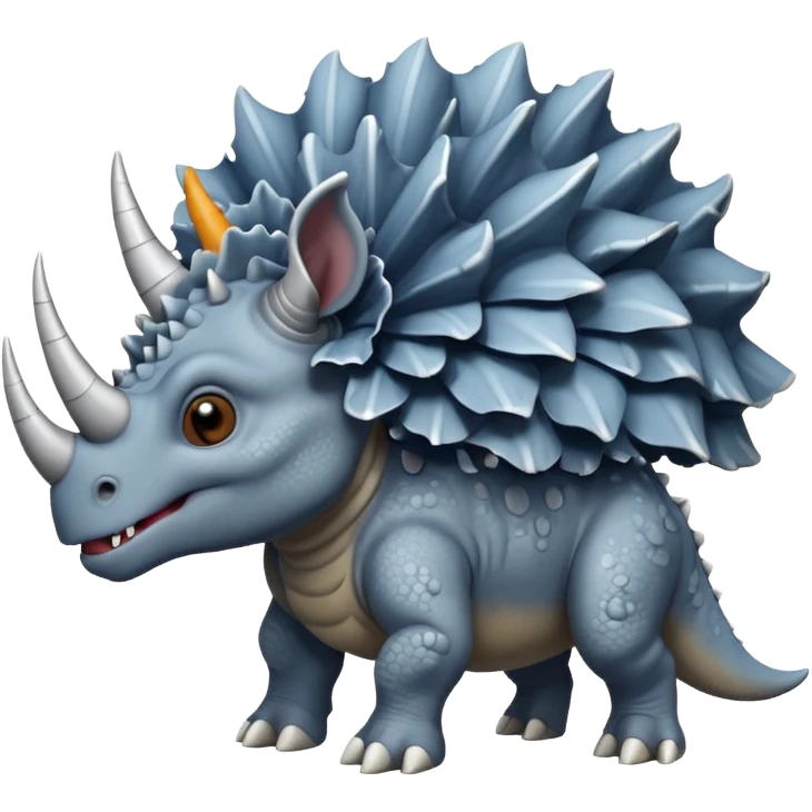 Triceratops emoji