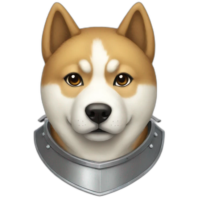 Knight Akita inu emoji