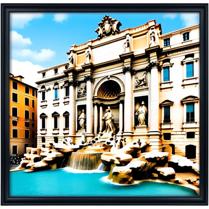 fontana di trevi emoji