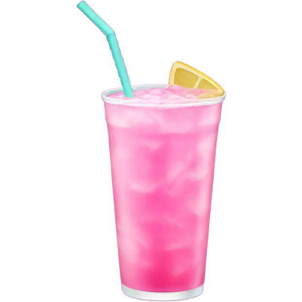 Pink drink  emoji