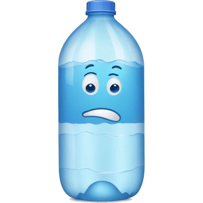 Bottle of water emoji