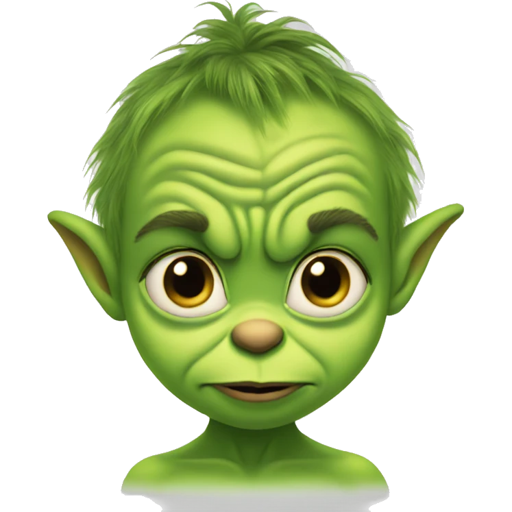 Baby grinch  emoji