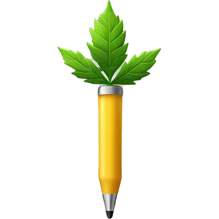 Weed pen emoji