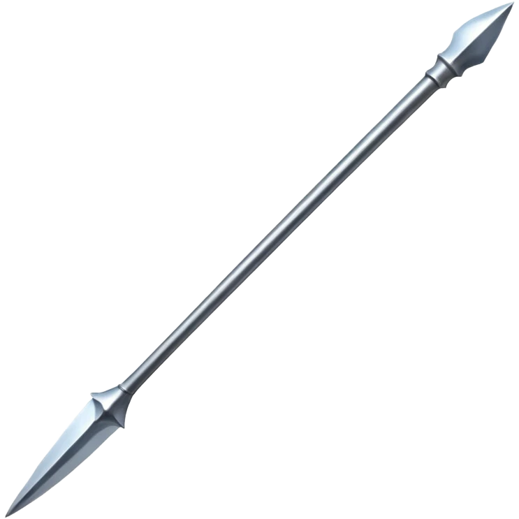 steel-tipped spear emoji