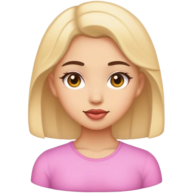 Girly girl emoji