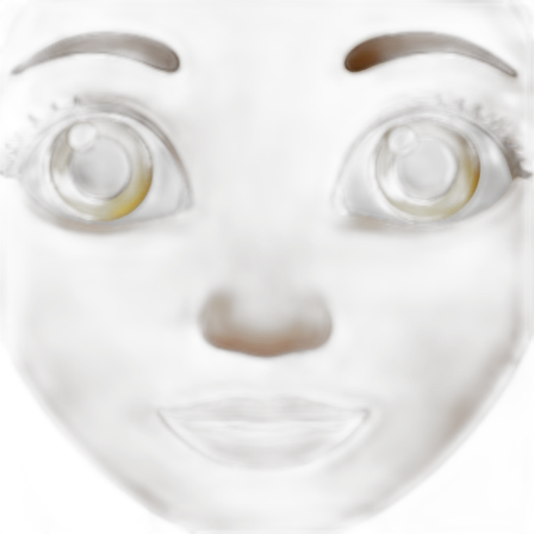 Quirky expression  Eyes are meant to be different sizes emoji