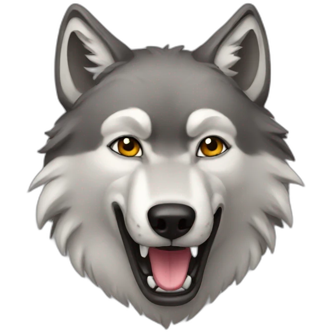 wolf emoji