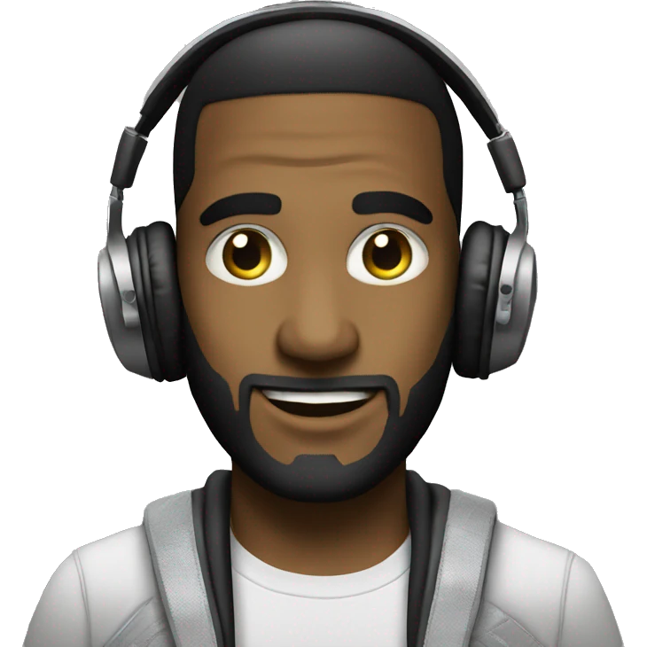 Dj consolle music emoji