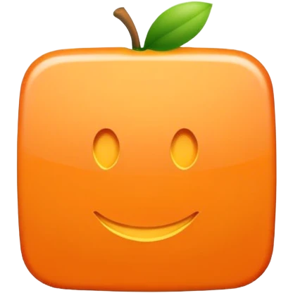 OK text in an orange square emoji