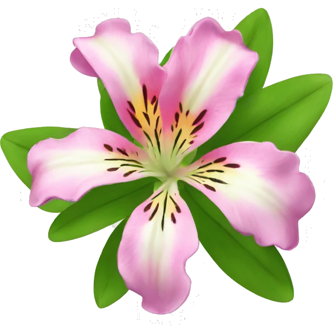 alstroemeria flower emoji