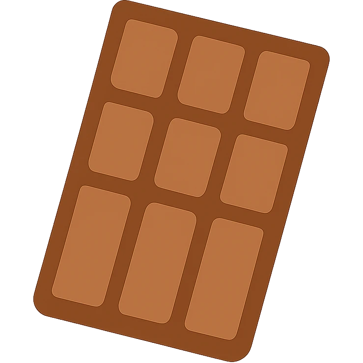 Chocolate bar emoji