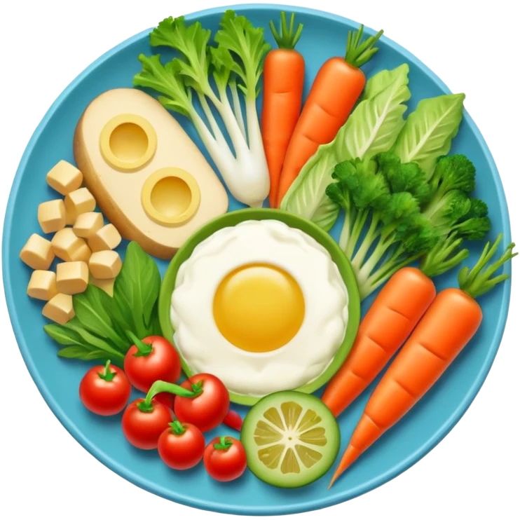 balanced meal emoji