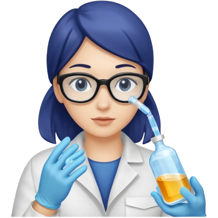 Testing water samples emoji