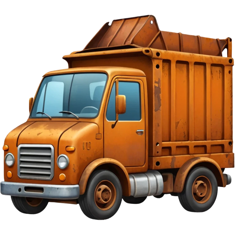 junk truck emoji