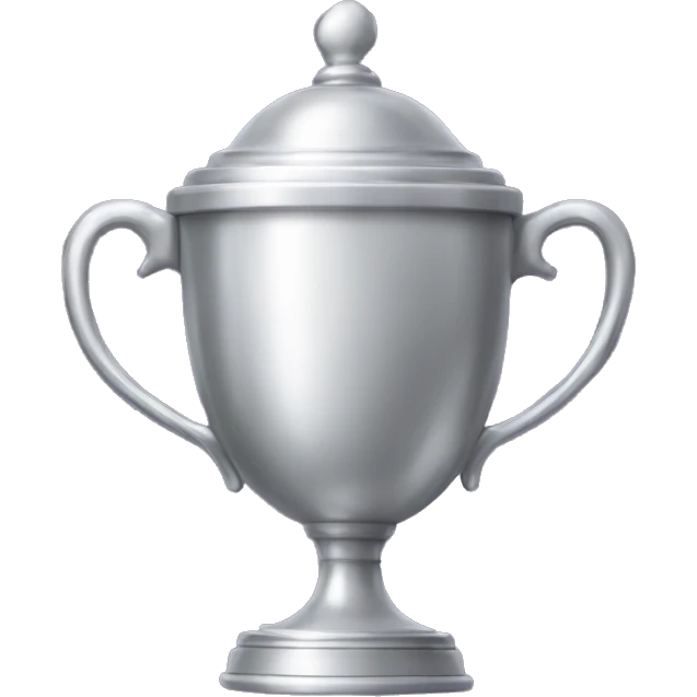 Silver Winner's Cup emoji